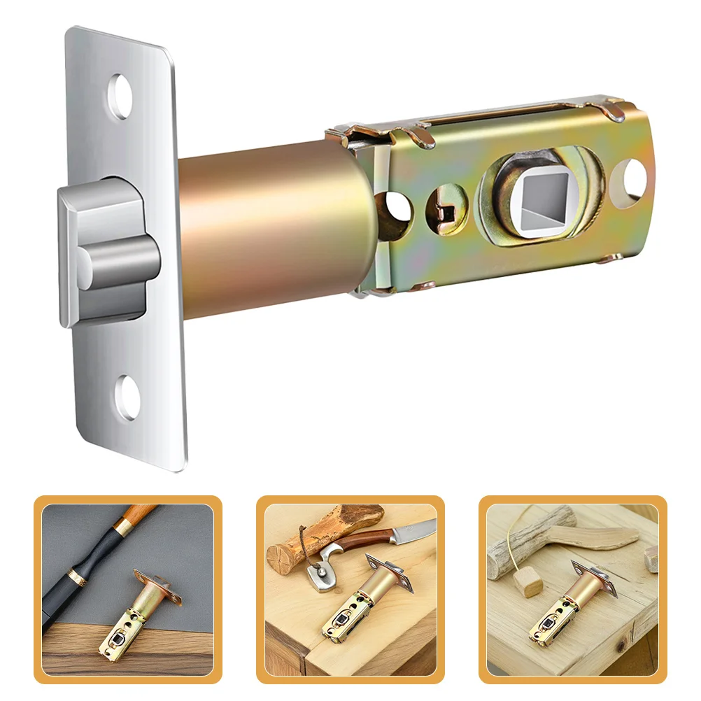 

2Pcs Ball Lock Zinc Alloy Door Latch Interior Door Replacement for Bathroom Kitchen Durable Stainless Steel Core