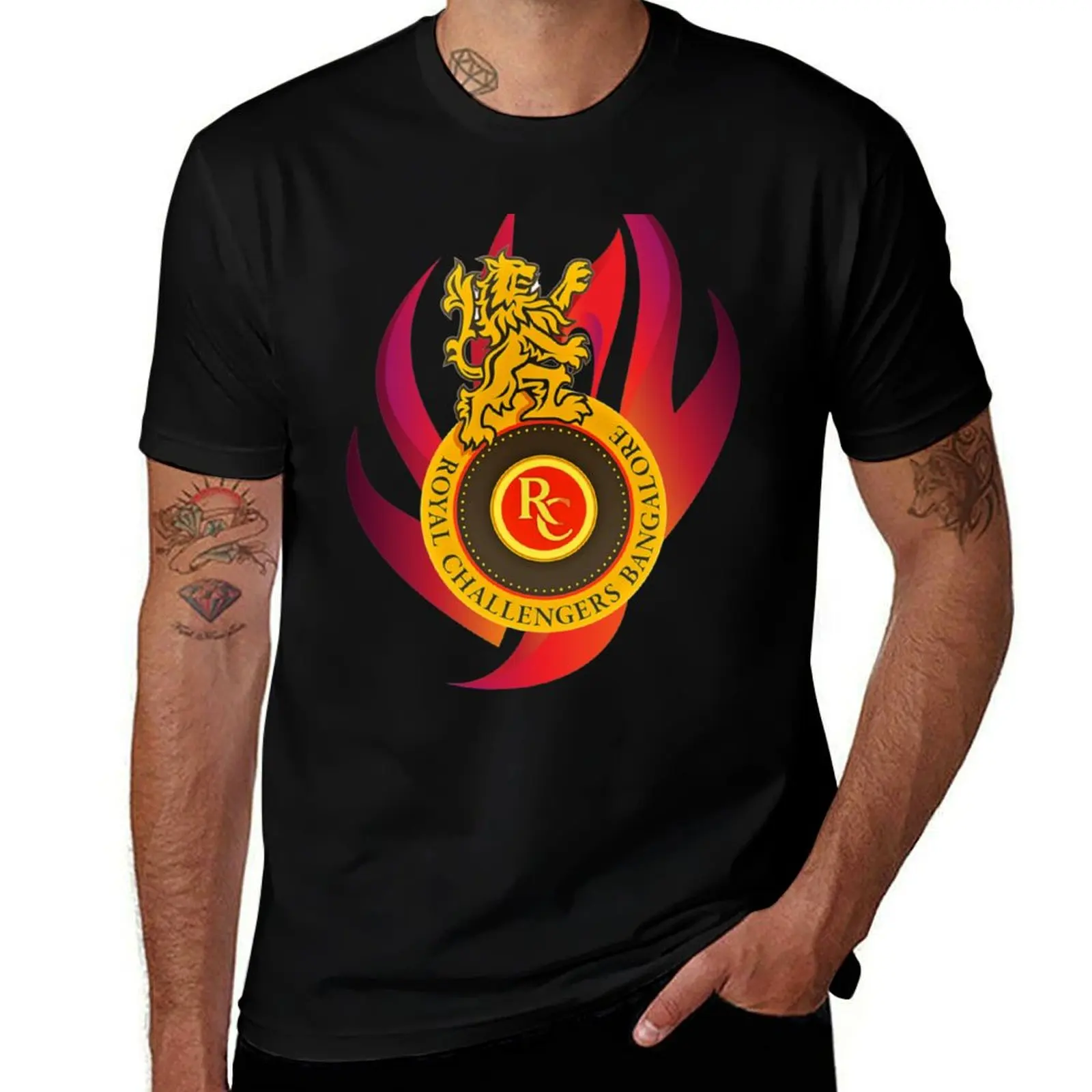 RCB Royal Challengers Bangalore ipl cricket T-Shirt Lightweight Running Sports T-Shirt