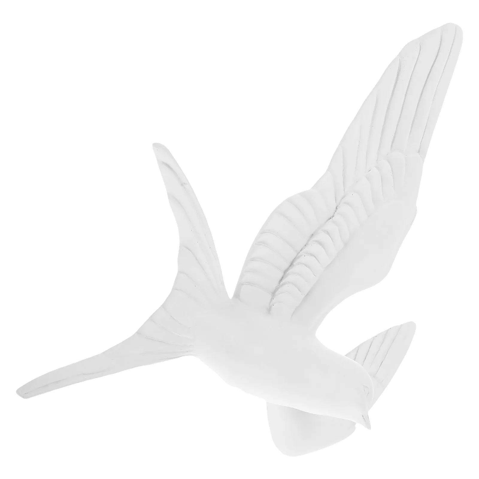 3D Resin Bird Wall Hanging Sculpture – Wear-Resistant Decorative Ornament for Home, Office, Farmhouse, Wedding & Party