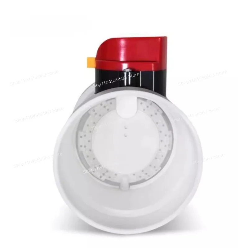AC220V/110V/24V DC24V/12V Electric Butterfly Valve PP/PVC Plastic with Silicone Seal,Air Volume Control Damper for Duct Pipeline