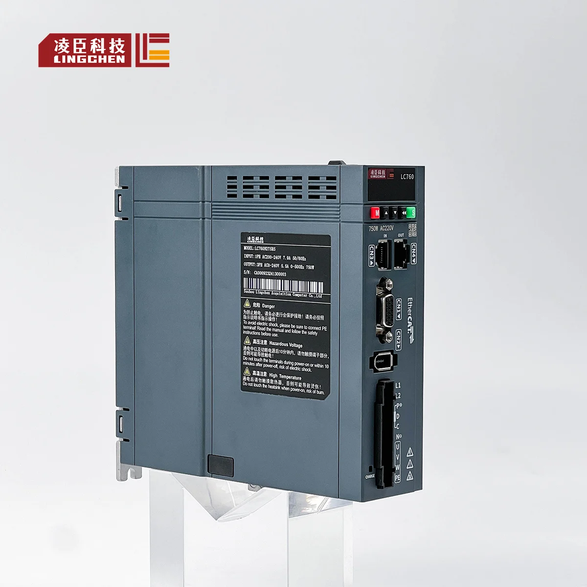 Economical Inovance Servo Motor 1500W-380V Ethercat Servo Drive With Brake
