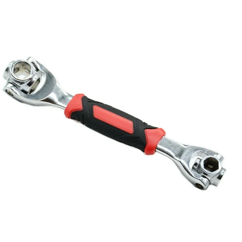 Car Multipurpose Bolt Wrench Degree Rotation Adjustable Spanner Socket Hand Tool