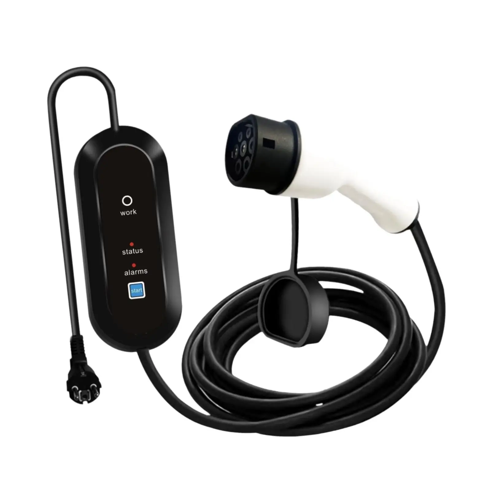 

EV Charger Portable Replacement 220V Automotive Accessories with Cable for Indoor Outdoor All EV Models Garage Travel Auto