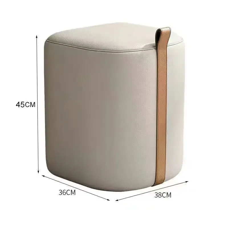 Light Luxury Makeup Stool Dressing Table Stool Home Bedroom Nordic Fashion Simplicity Modern Nail vanity chair step stool