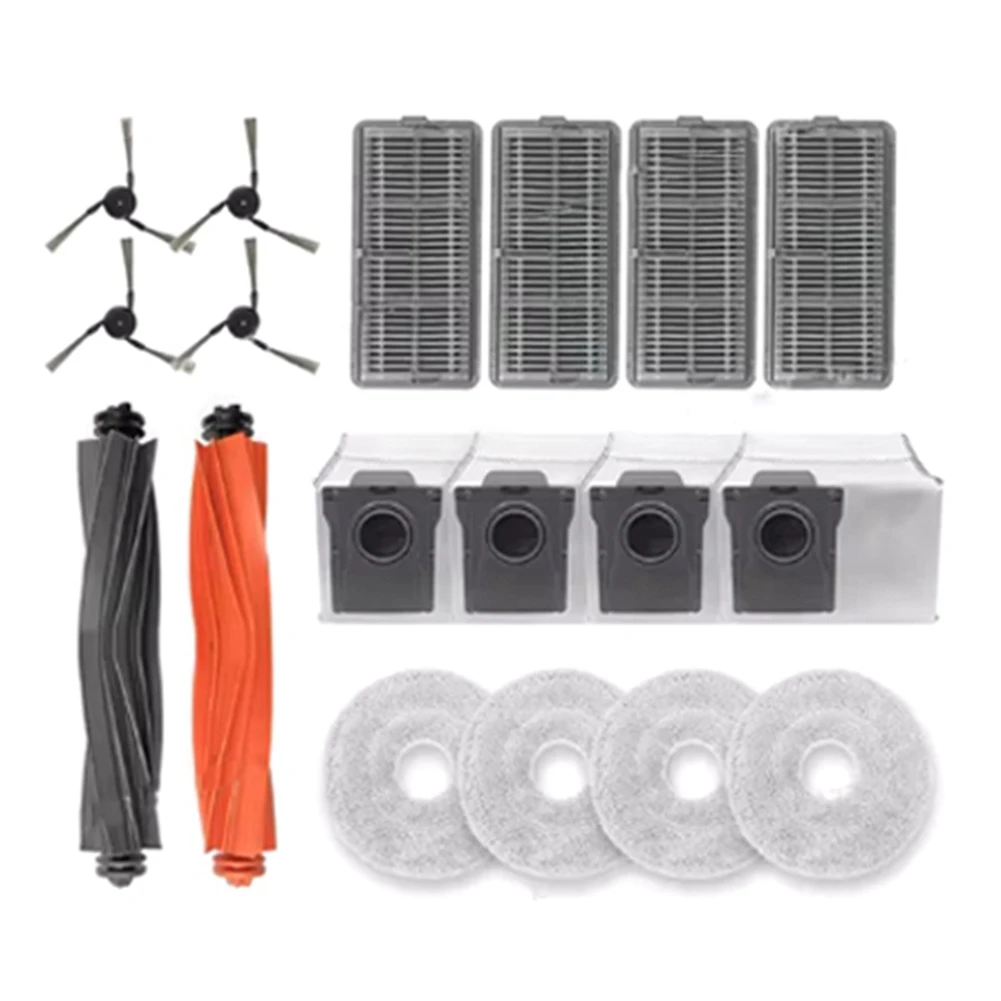 dreame-x40-pro-ultra掃除機用部品-a03v-メインローラー-サイドブラシ-hepaフィルター-モップクロス-ダストバッグ-アクセサリー