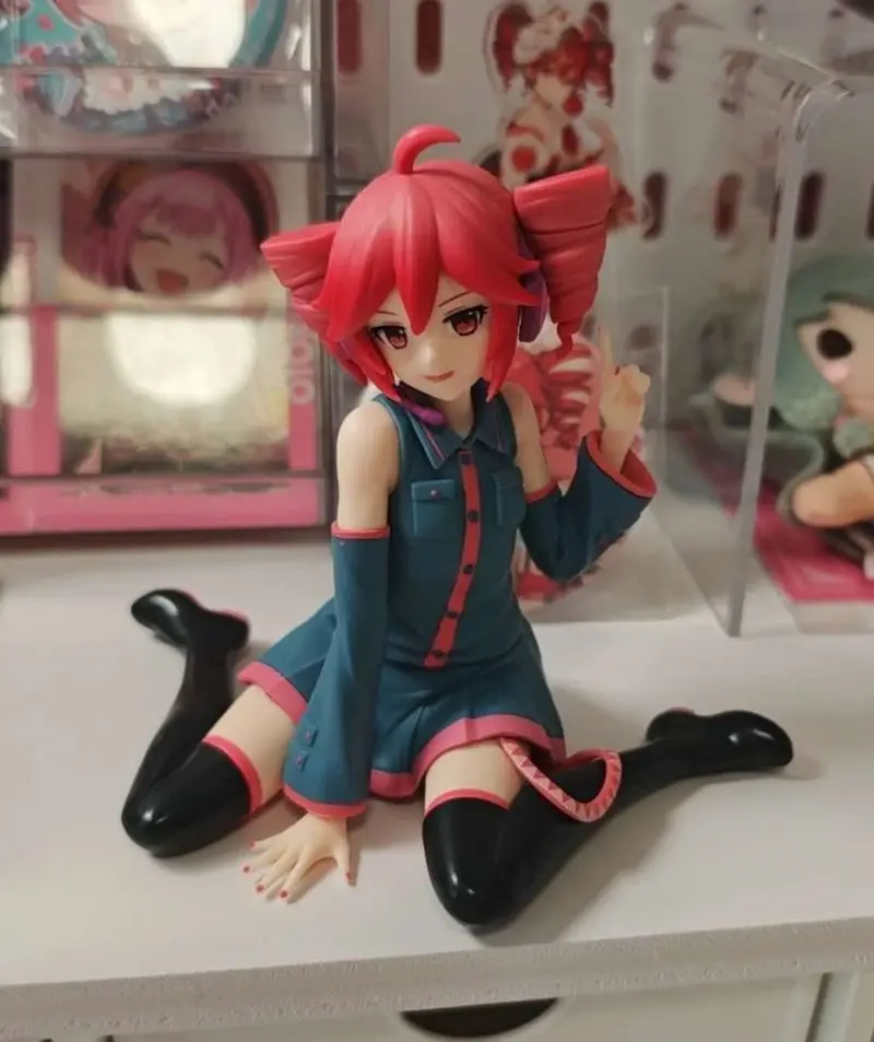 New Product In Stock Anime Heavy Miku Sitting Posture Figurine Model Desktop Decoration Holiday Surprise Gift For Friends image 5