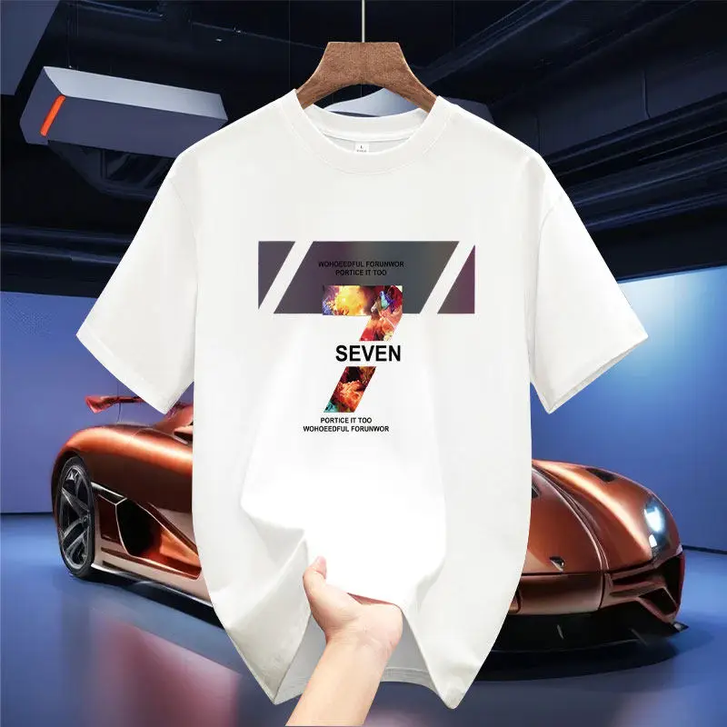 

Элитная повседневная мужская летняя рубашка с коротким рукавом в американском уличном стиле, из чистого хлопка, свободного кроя