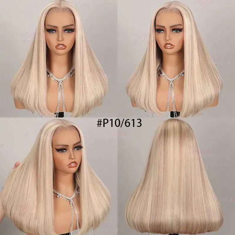

Wigs Glueless Women Lace Front Straight Wear And Go Short Wig