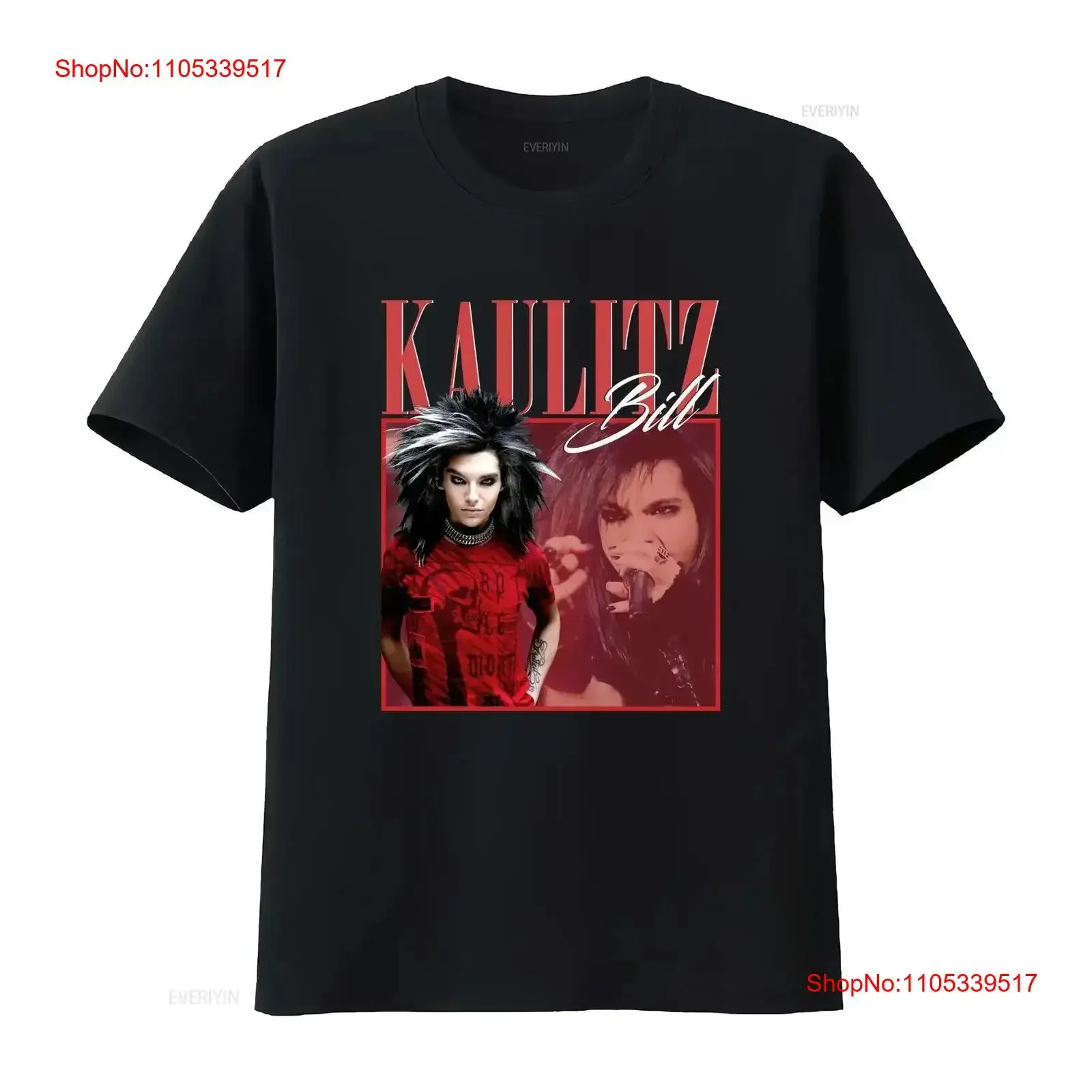 Tokio Hotel Bill Kaulitz Vintage T Shirt Band 89 Hip Hop Concert 2023 Sweat Washed Comfortable Soft vintage Washed graphic