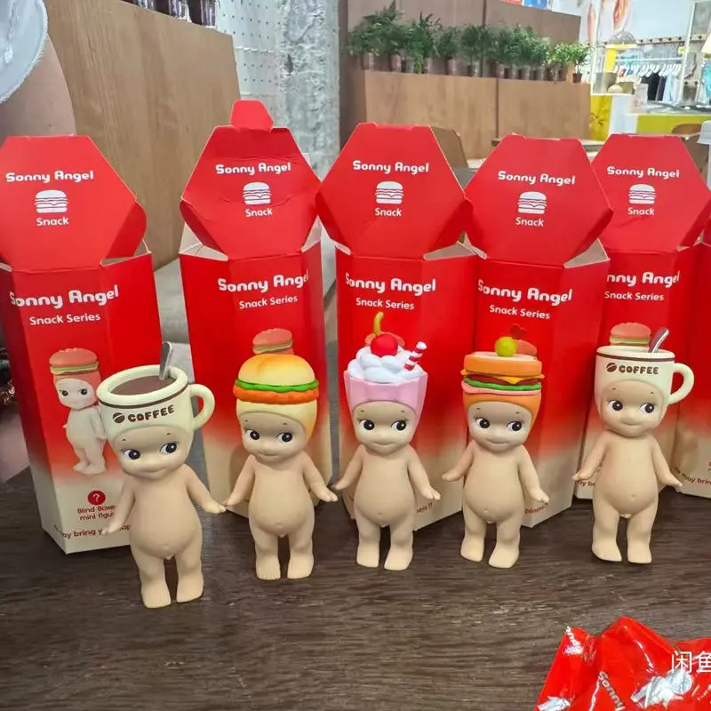 

New Product Original Sonny Angel Blind Box Sonny Angel Snack Series Doll Mystery Box Model Statue Children Toys Birthday Gift