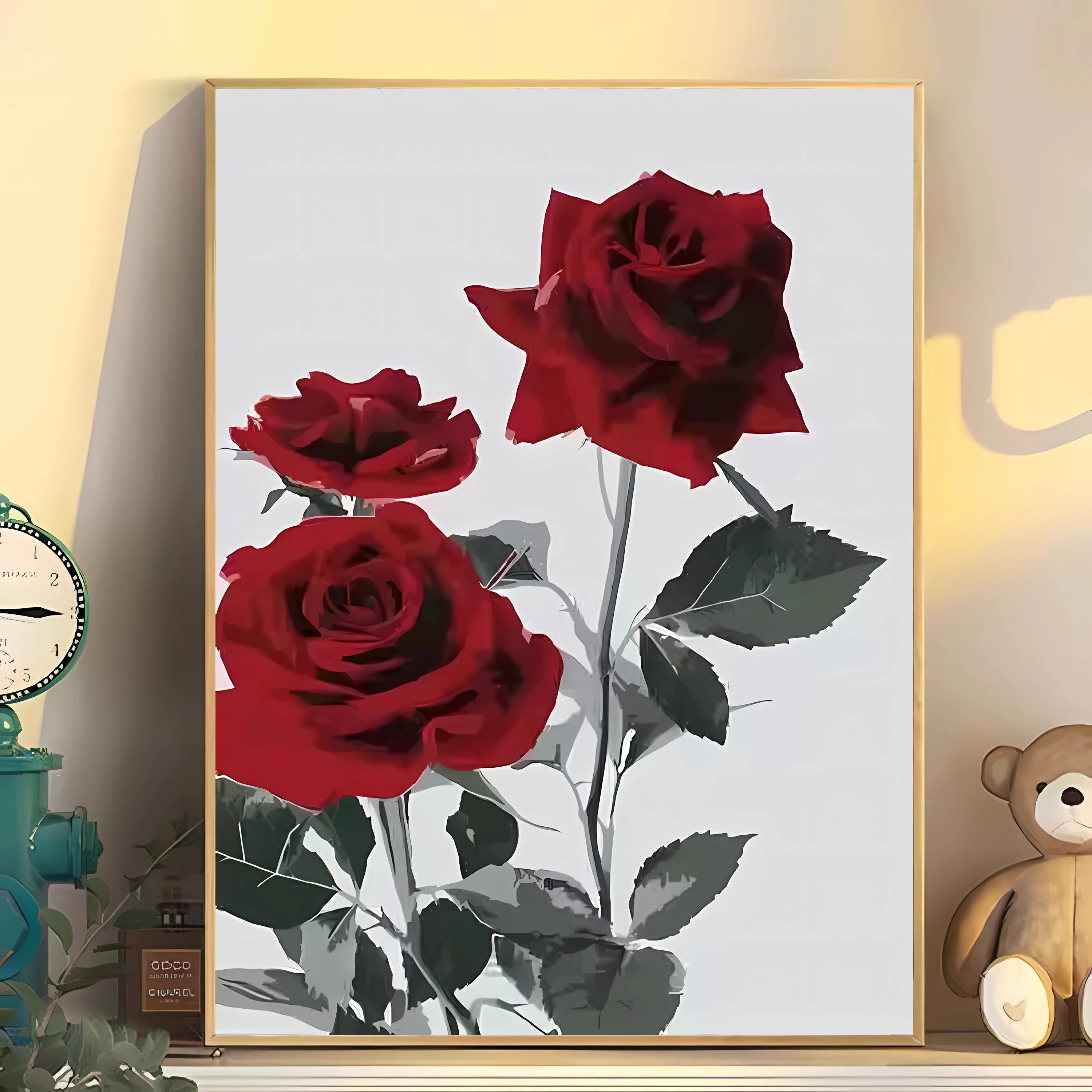 

5418571 Digital oil painting living room decorative painting sofa background wall hanging painting