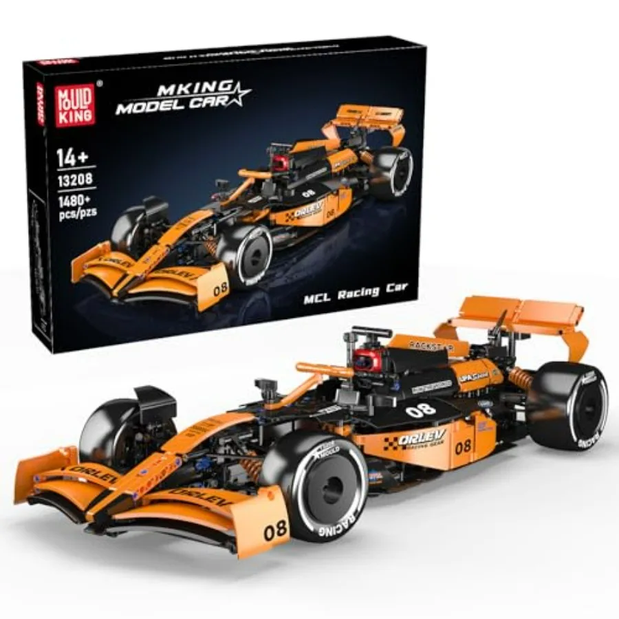 

Race Car Model Toys MOC Bricks Collectible Sportscar Building Blocks Racing Car Building Kits for Adult Static Version 1 480 Pi