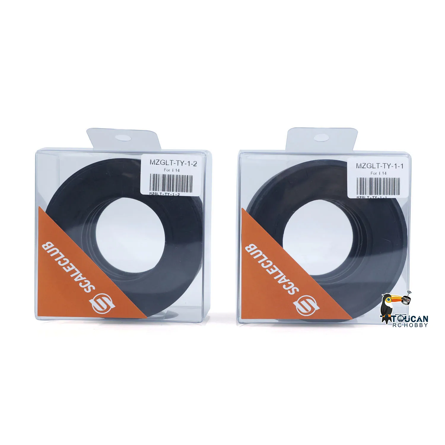 Neumáticos de 81MM de diámetro para 1:14 Tamiya DIY modelo RC Tractor camión radiocontrolado coche 56379 56375 pieza de Kit sin montar