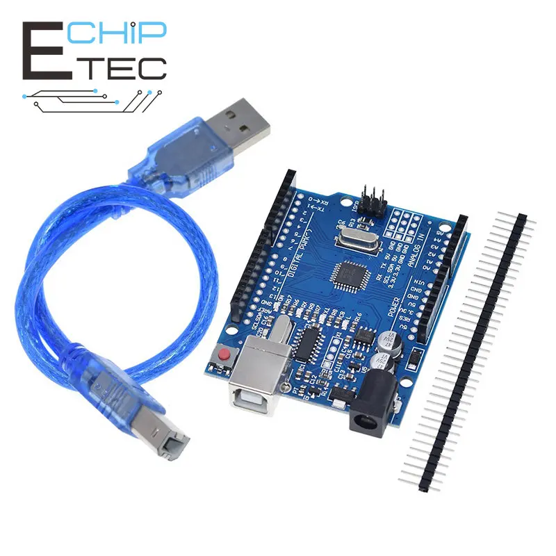 

ATmega328P UNO R3 Development Board For Arduino UNO R3 with Straight Pin and USB Cable