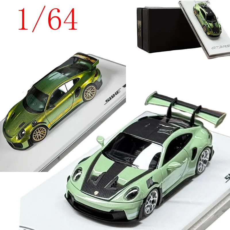 

Масштаб SUHE, литой под давлением 1/64 ‌ Коллекционная модель автомобиля Porsche из смолы, модель автомобиля из сплава, игрушки для мальчиков, подарок