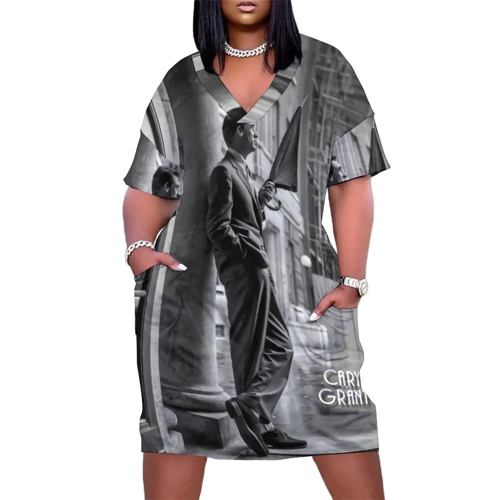 

Cary Grant Loose Pocket Dress Evening gown summer dresses ladies 2025 women's luxury party dress