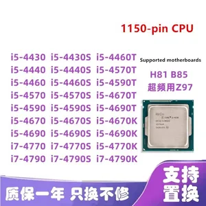 I5-4430 S 4440 4460 T I5-4570 I5-4590 T I5-4670 K 4690 I7-4770 S I7-4790 K I3-4130 4150 4160 I3-4170 B85 Papan Utama CPU 10 penjualan terbaik motherboard i5 4590 - №
