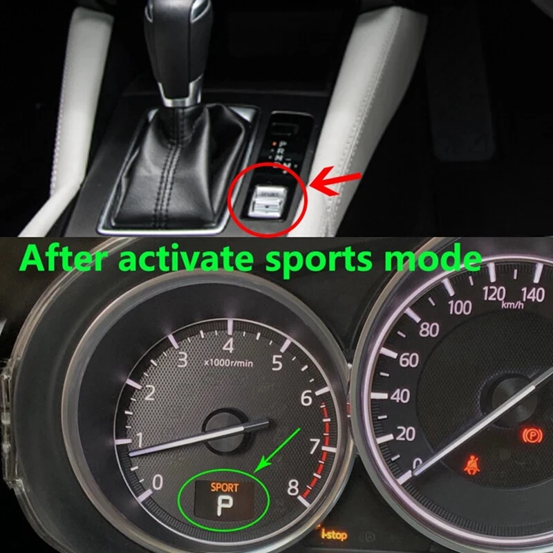 Super Sale RHD Front Center Sport Button Drive Control Switch GMJ666YK0 GM-J666Y-K0 for Mazda 3 6 CX-5 CX-3 CX-9 16-23 Select Kn