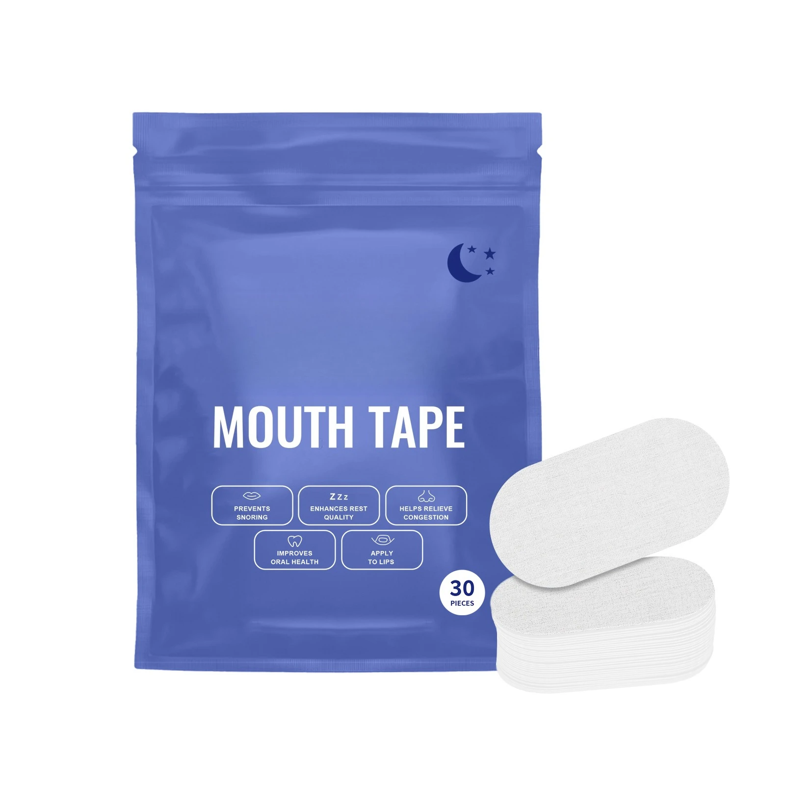 

Sleep improvement stickers, night body care stickers, reduce mouth opening, relieve snoring, and gently care for sleep