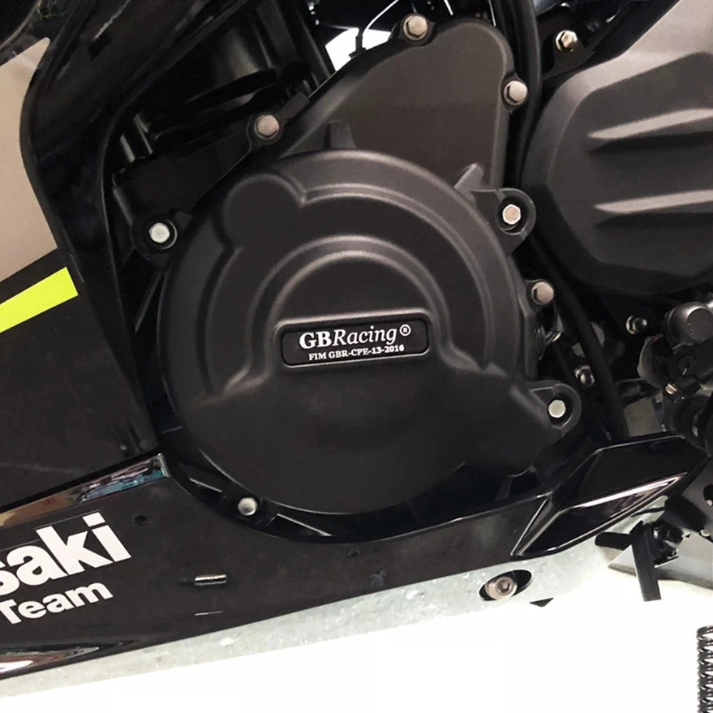 カワサキニンジャモーターサイクルエンジン保護カバーセット,400-2018忍者2023 500 2024 z400 2025-2019