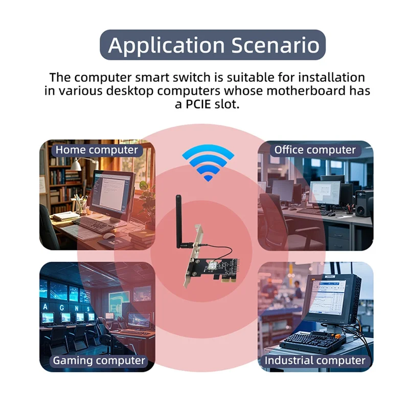 Excellent-Ewelink Wireless Wifi Computer Power Controller With Voice Command And Application Scheduling For Home And Office