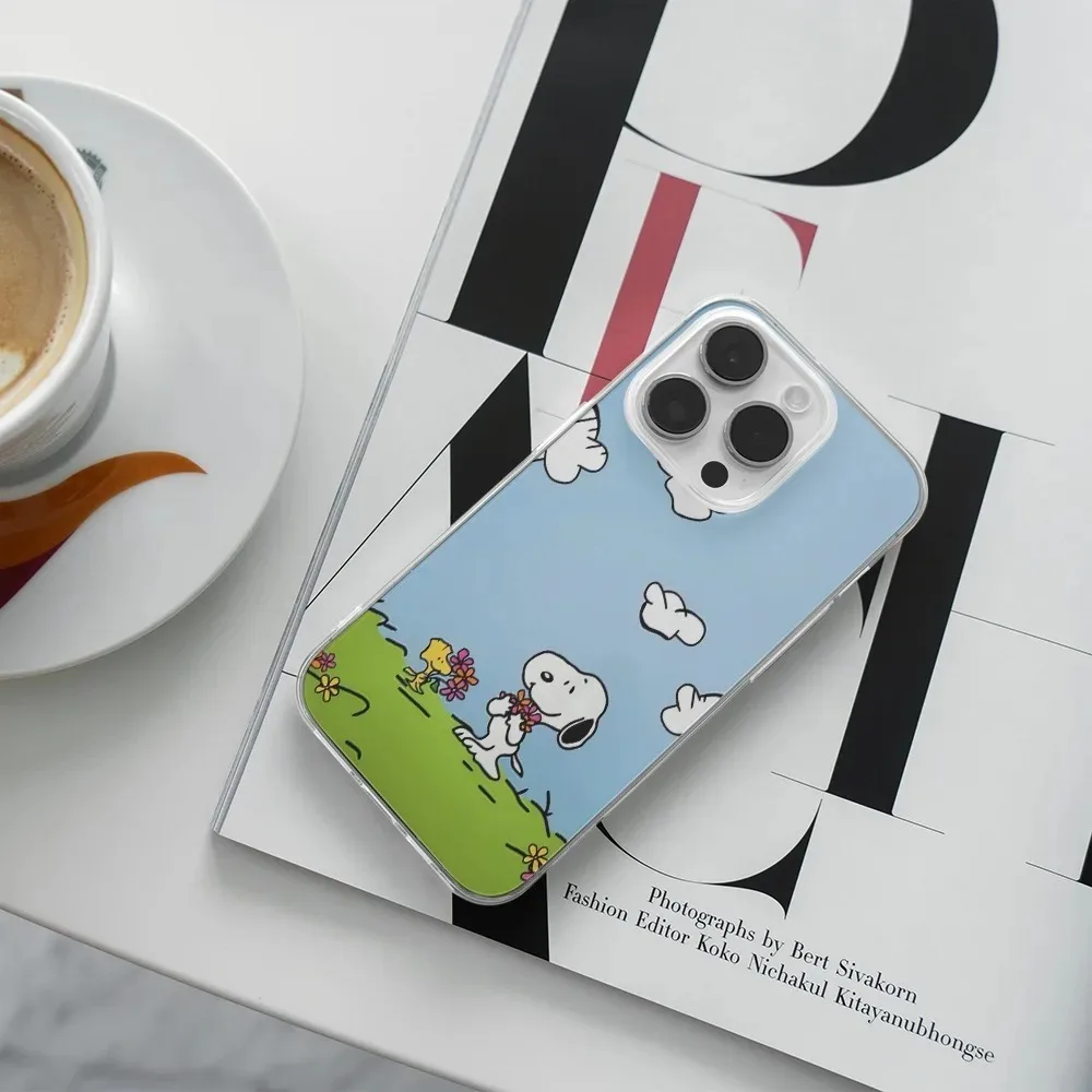 Cartoon PatternPhone Case For IPhone 11 12 13 Pro Mini 7 8Plus For IPhone 14 15 16 Pro Max Plus X XR XS Max Mobile Phone Case image 4
