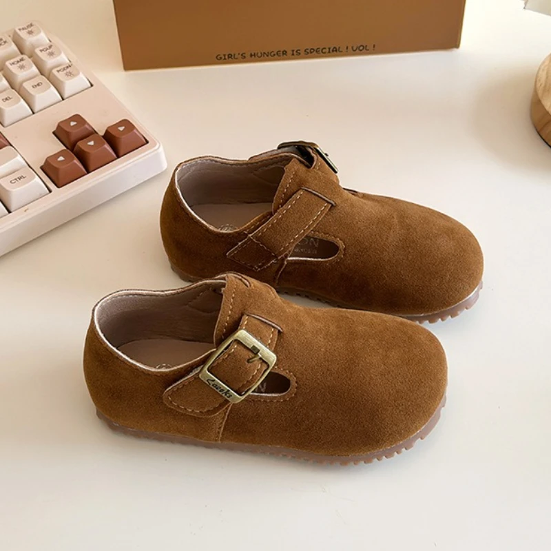 

Girls' Shoes 2025 New Girls' School Shoes Anti slip Women Shoe Girl Princess Shoe Versatile Child Casual Shoe Fashion kids Shoes