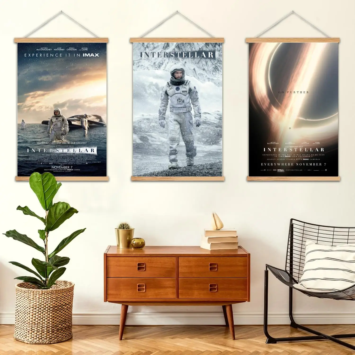 interstellar Framed Wall Painting Canvas Art Poster and Wall Art,  Modern Family, Bedroom Decor, Posters,Decorative painting