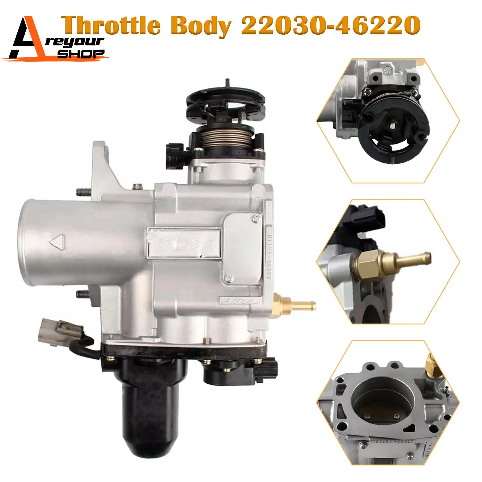 

Throttle Body Assembly 22030-46220 for Lexus GS300 IS300 SC300 3.0L 2001 2002 2003 2004 2005