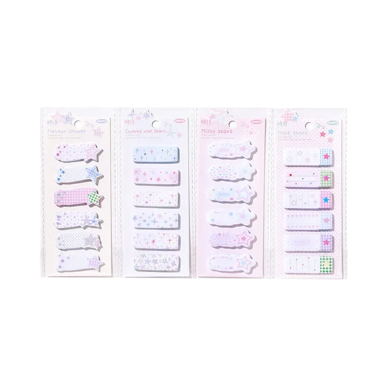 Star Series Index Notes Korean Ins Student  Sticky Notes Memo Pad