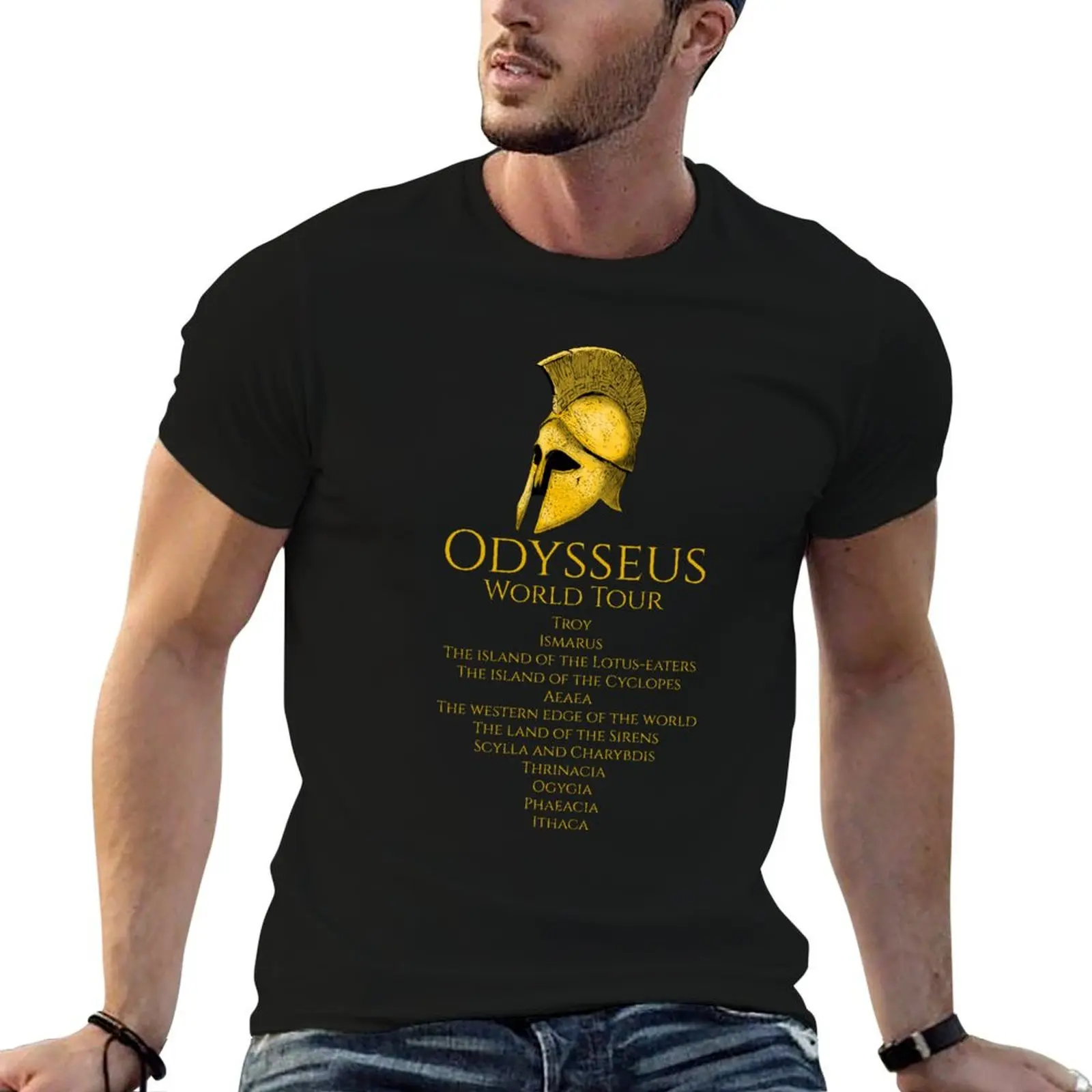 

Odysseus World Tour - Ancient Greek Mythology Essential T-Shirt anime tshirt oversizeds anime summer clothes t shirts for men