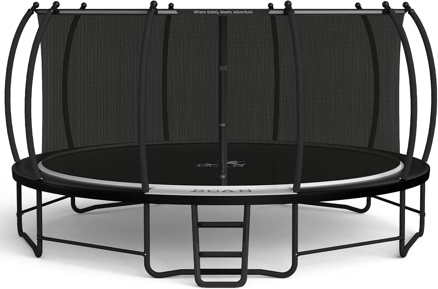 

Trampoline 8FT 10FT 12FT 14FT 15FT 16FT Recreational Trampoline with Enclosure for Kids Adults, ASTM Approved, Outdoor Trampolin