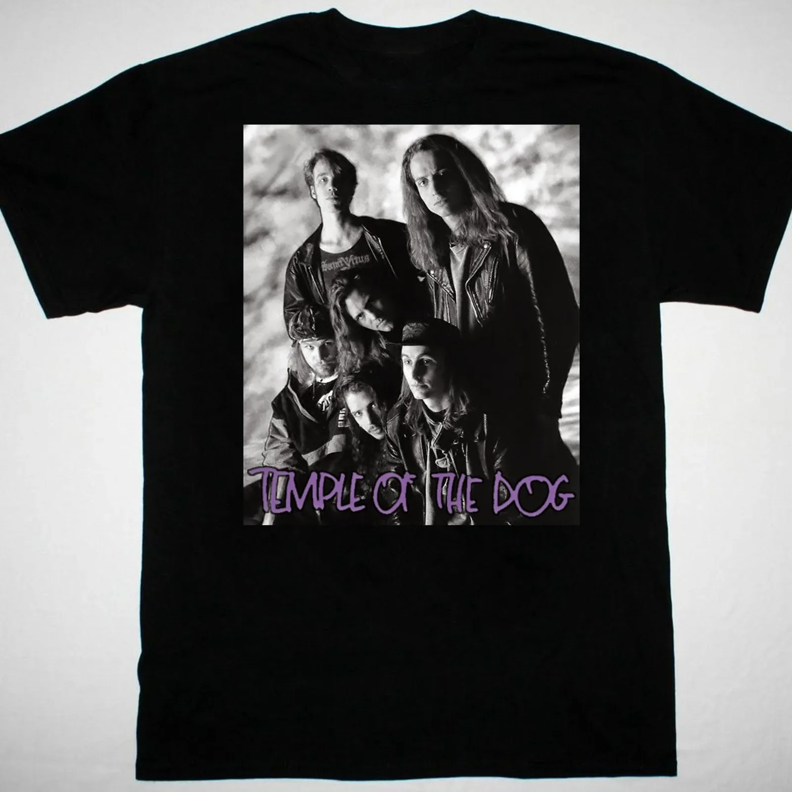 

RETRO Temple of the Dog band T-shirt black Unisex Tee S to 5Xl JA31