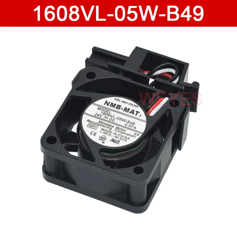 Well Tested Cooler 1608VL-05W-B49 DC24V 0.07A 4020 Cooling 40*40*20mm Square Fan For NMB-MAT Minebea Motor