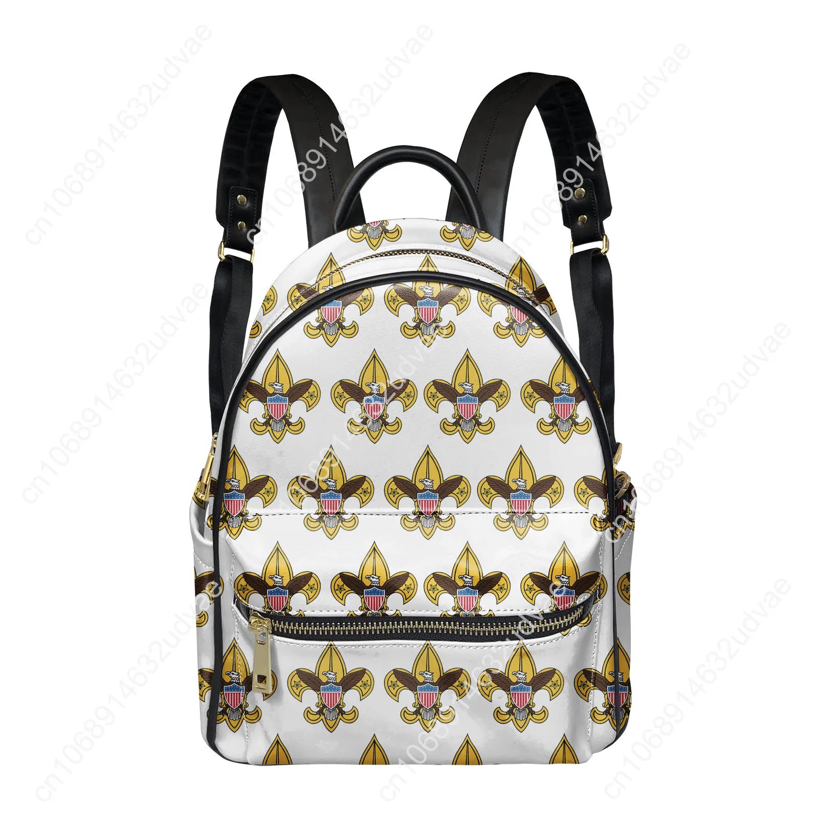 Scouts of America Backpack Womens Men Knapsack Personalized Text Image Double Shoulder Bag Travel Bookbag Rucksack Gift Daypack