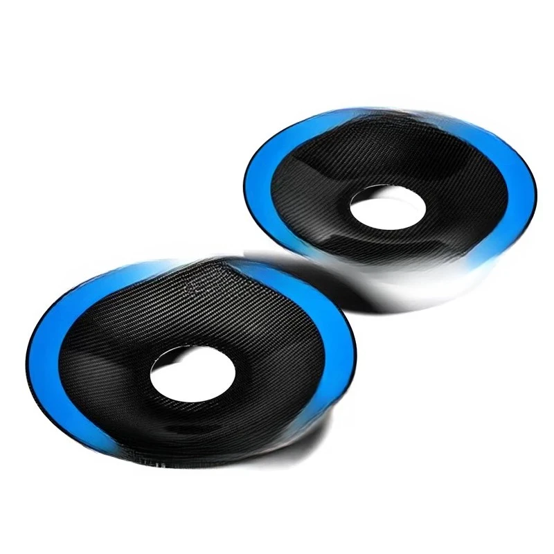 Car Modification Parts for 718 GT4RS Dry Carbon Fiber Original Rear Hub Cap Cover Aero Discs for 982 GT4 RS Wheel Rim