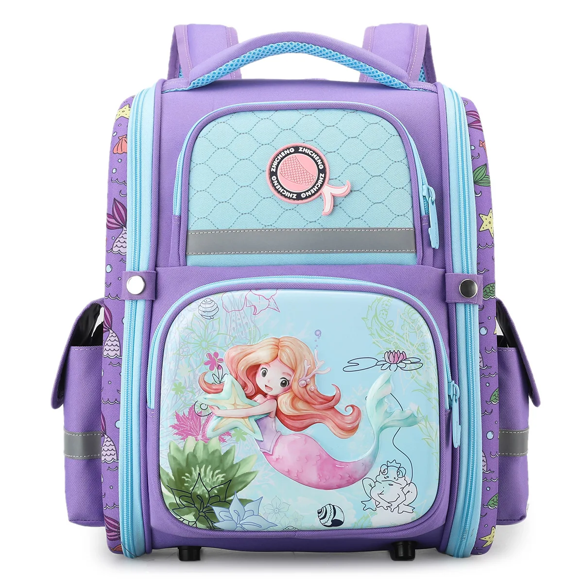 Large-capacity Boys Girls Primary School Bags Waterproof Orthopedic School Backpack Kids Oxford Backpacks School Bags