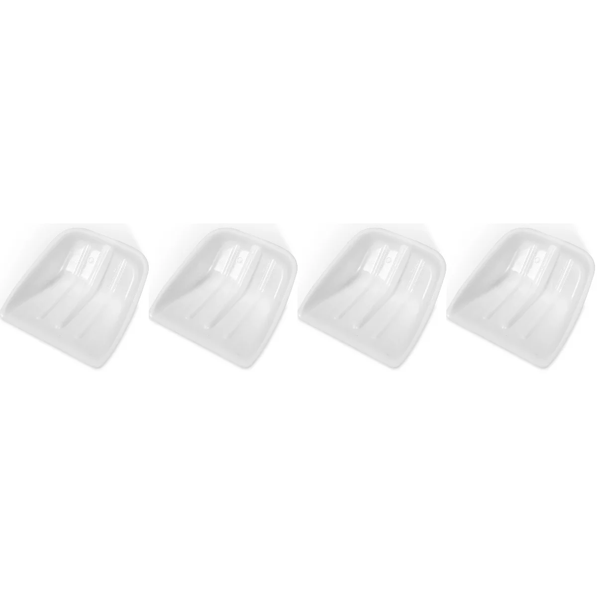 

4 Pack Snow Accessories for Removing Head Replacement Removal Tool Farming Outdoor Food Feeding Grain Polypropylene