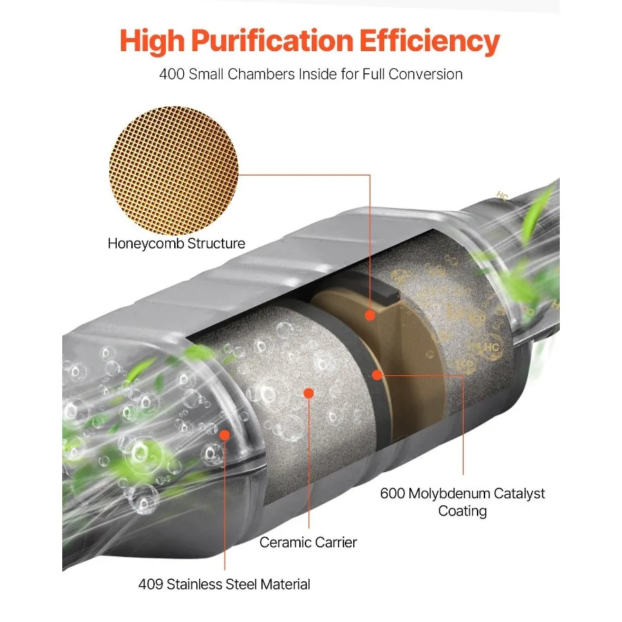 محول حفاز متوافق مع كاديلاك إسكاليد تشيفي أفالانش سيلفرادو سوبربان تاهو جي إم سي سييرا يوكون 4.3L V6 4.8L 5.