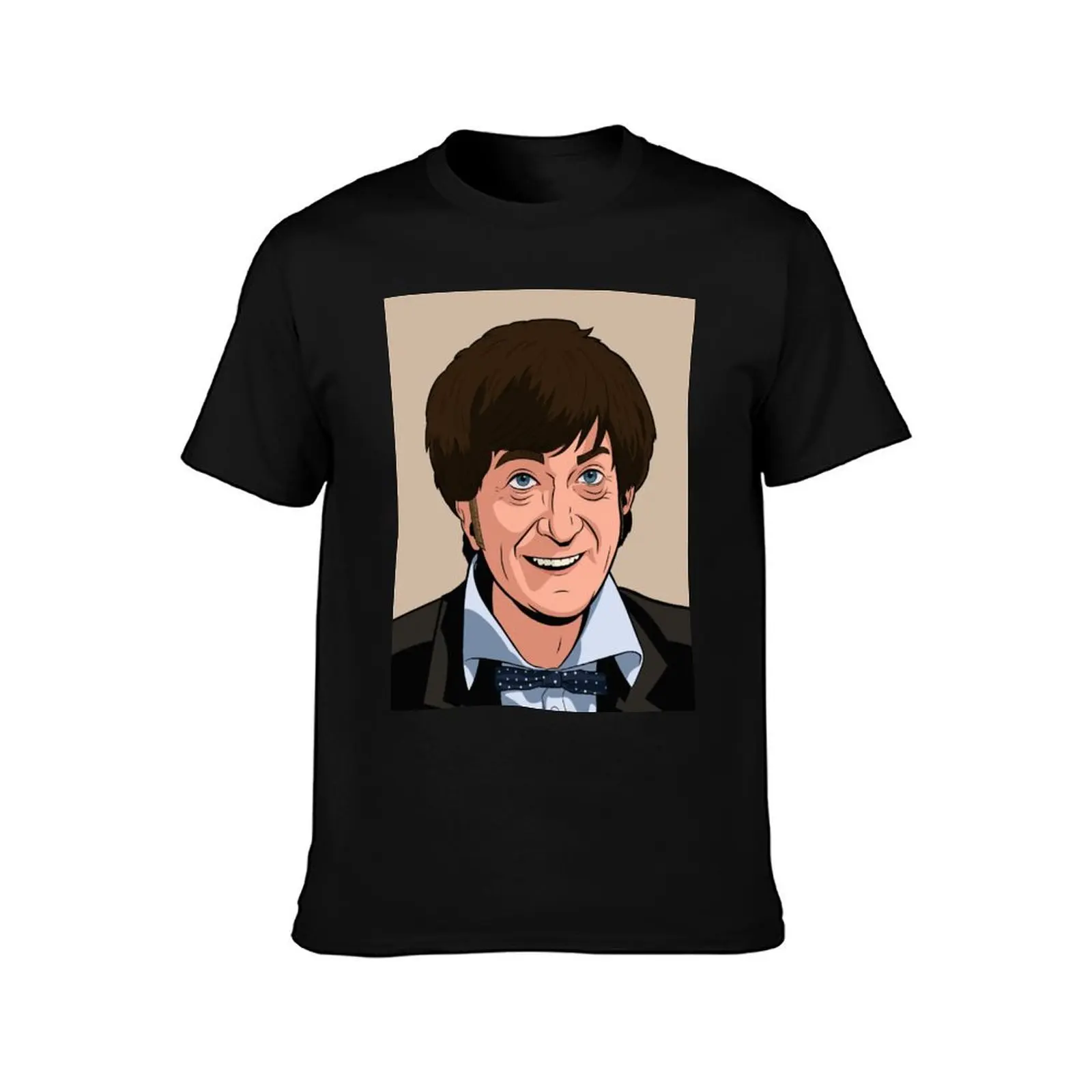 Patrick Troughton - Second Doctor T-Shirt Comfort Stretch Tee Shirt T-Shirt
