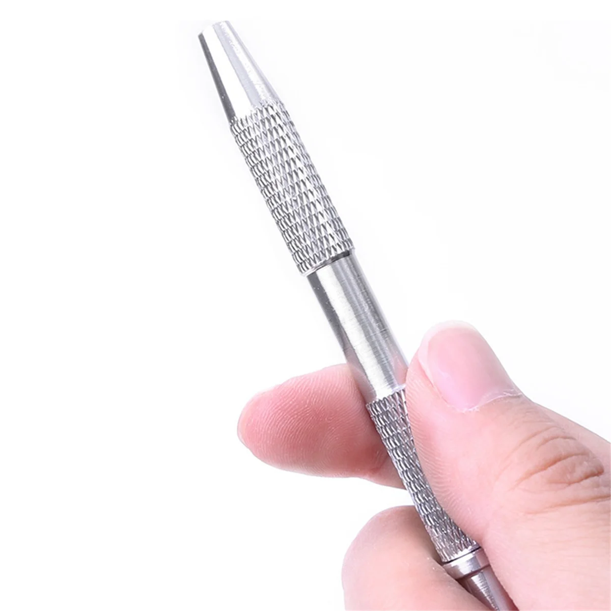 !أعلى بيع 4 الفك التقاط أداة 4 الفك القابض ل IC رقاقة مكونات إلكترونية مسمار المسمار لقط أداة اليد الفضة