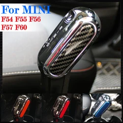 Car Gear Stick Head Decorative Cover For BMW MINI Cooper S F54 F55 F56 F57 F60 Clubman Interior Accessories Modification Sticker