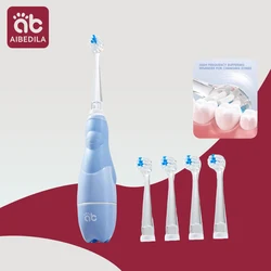 Sonic Electric Toothbrush for Children Aged 1 to 15 Professional Primary Tooth Care IPX7 Waterproof DuPont Soft Bristle