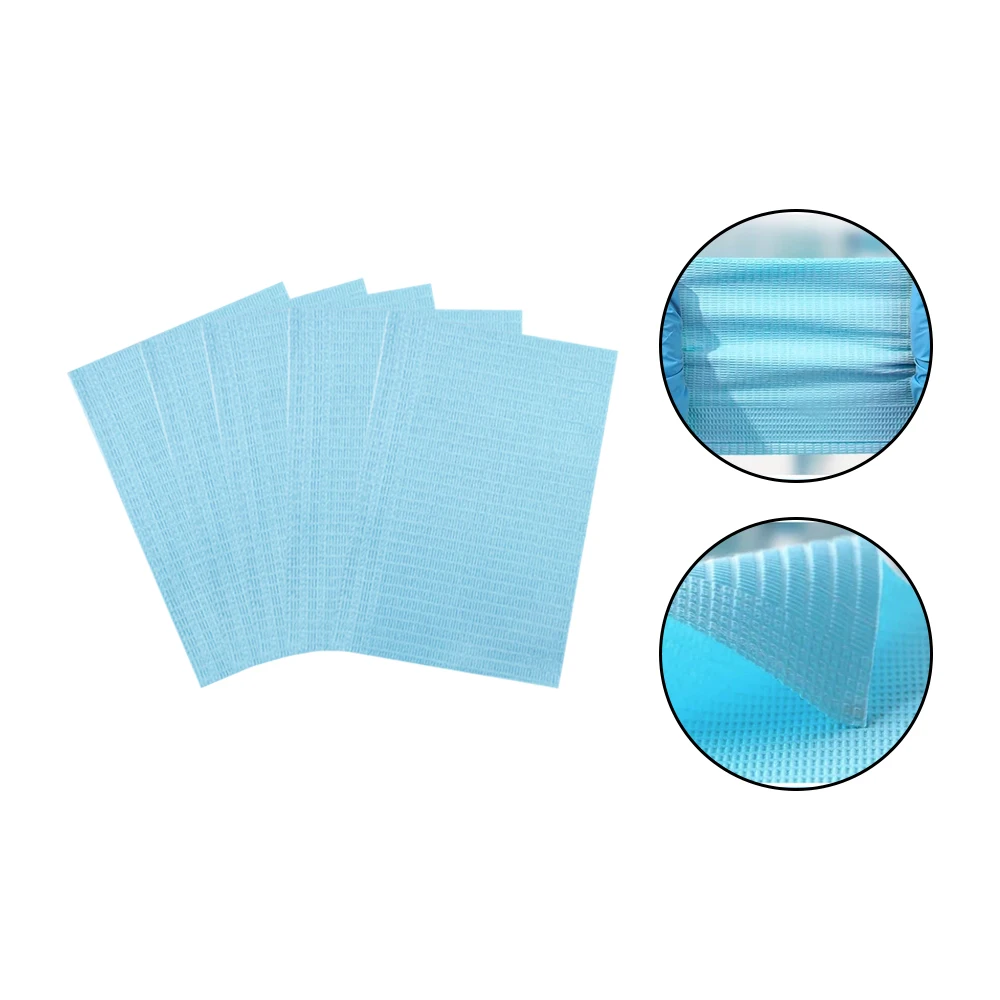125pcs Disposable Dental  Waterproof Tablecloth Medical Paper Clean Protection Pad care Odontologia Dentistry Material