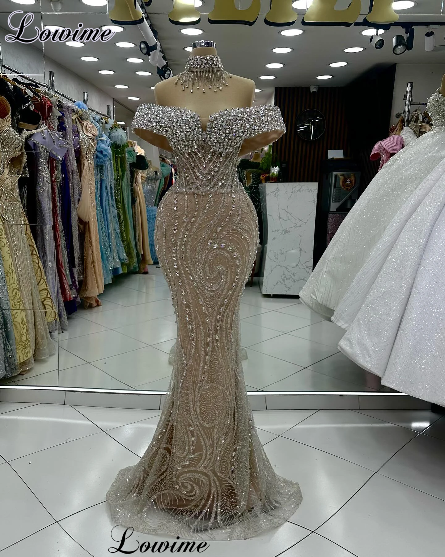 

Vintage Champagne Cocktail Dresses With Crystals Sweetheart Off Shoulder Wedding Party Dresses Vestidos De Cóctel customized