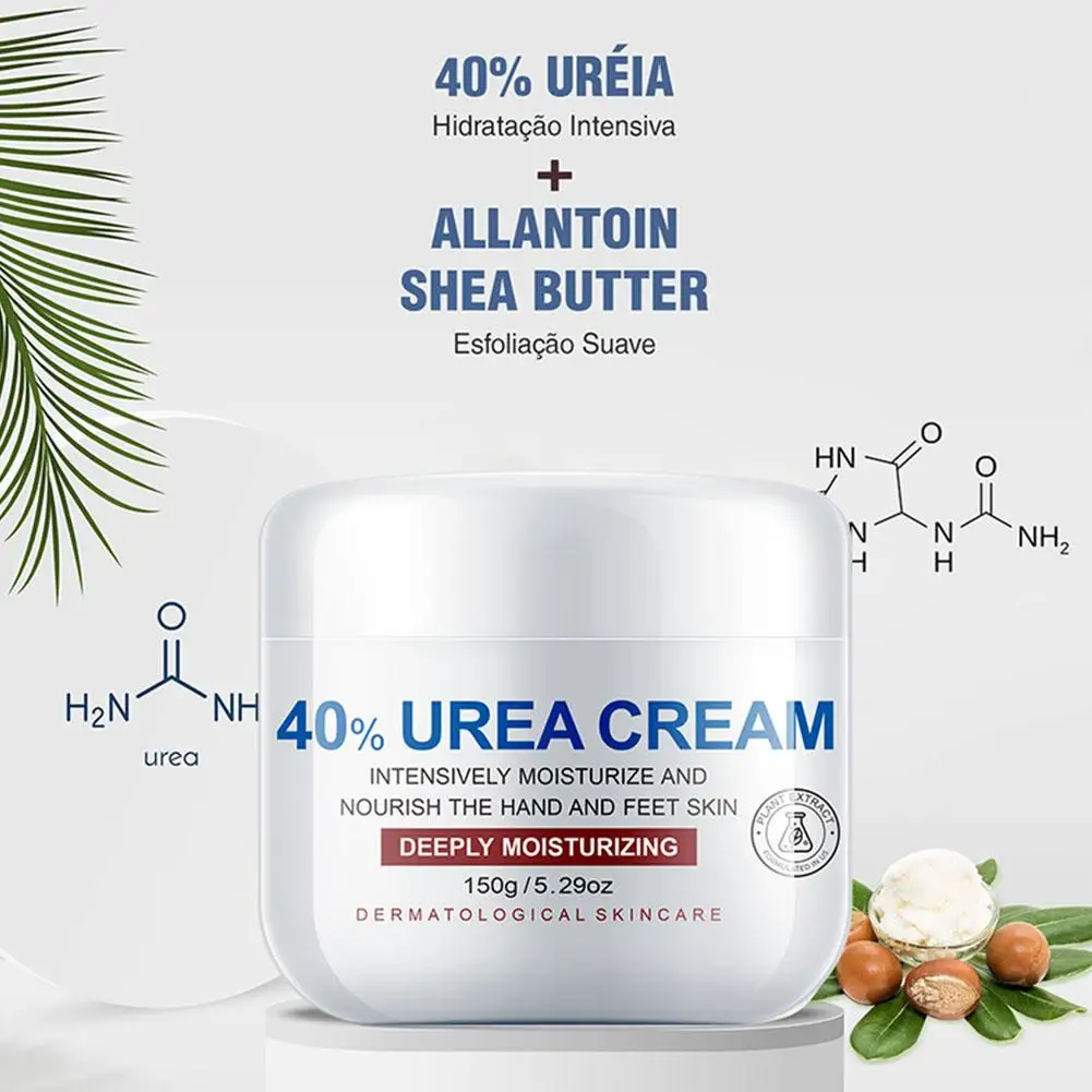 Urea Cream 40% Moisturizing Anti-Dry Hand Foot Cream Soften Calluses Remove Dead Skin Cracked Heel Repair Gentle Non-Greasy view 2