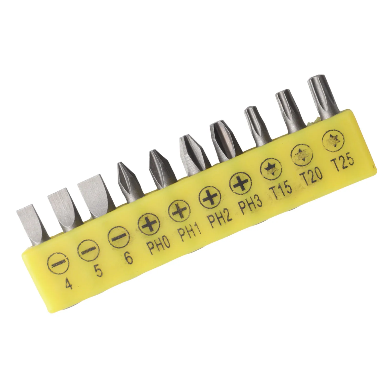 커넥팅 로드 PCs 고무 스트립 크로스 스크루드라이버 헤드 비트 세트, PCs 고무 스트립 크로스 스크루드라이버 헤드 비트