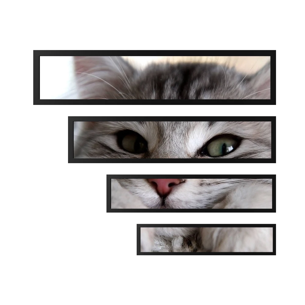 

37Inch Digit Shelf Advertising Screen Hd Stretch Bar Lcd Display Monitor For Supermarket