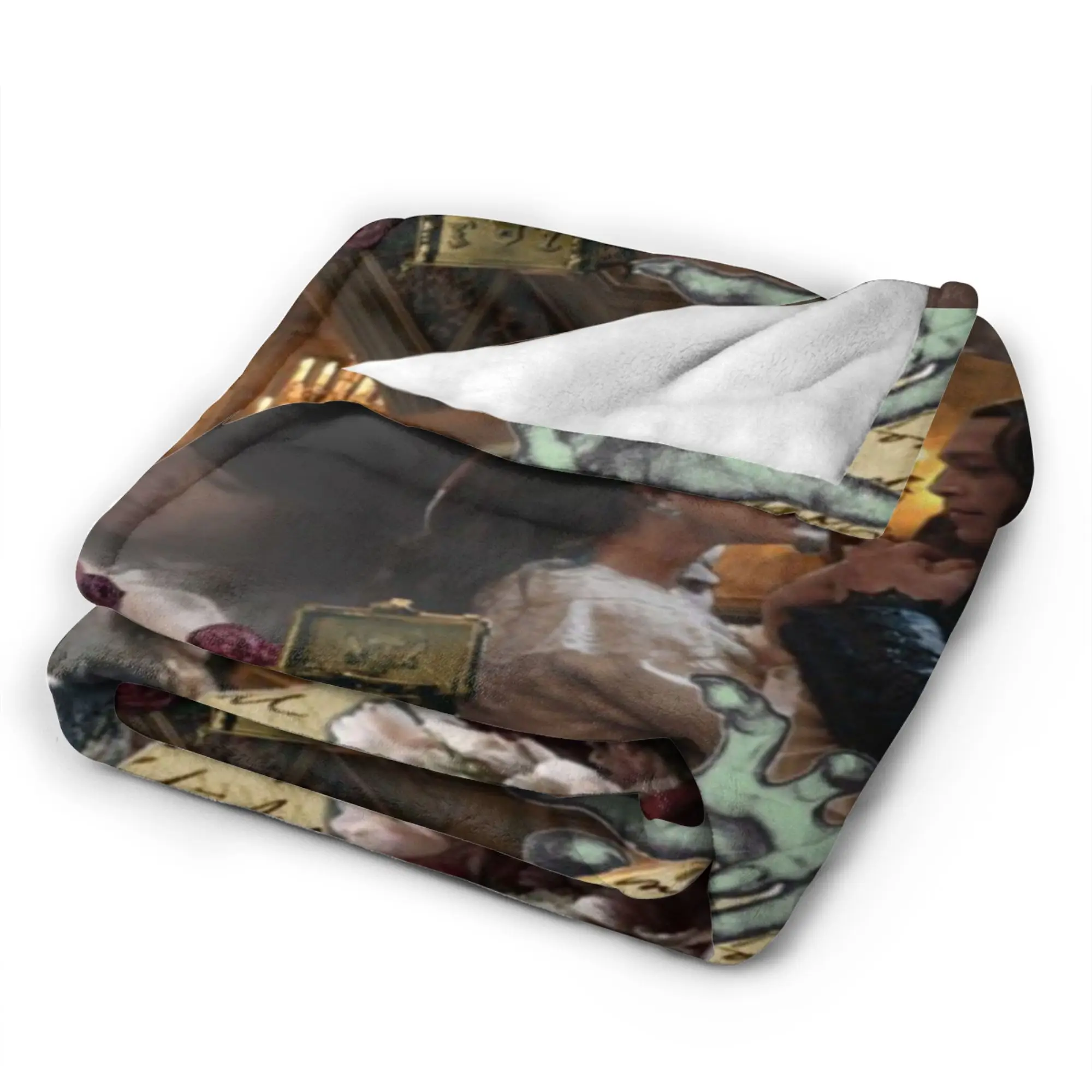 D-Dracula A Love T-Tale Blanket Quality Warm Comfy  Throw Blanket Winter Travel Living Room Graphic Bedspread