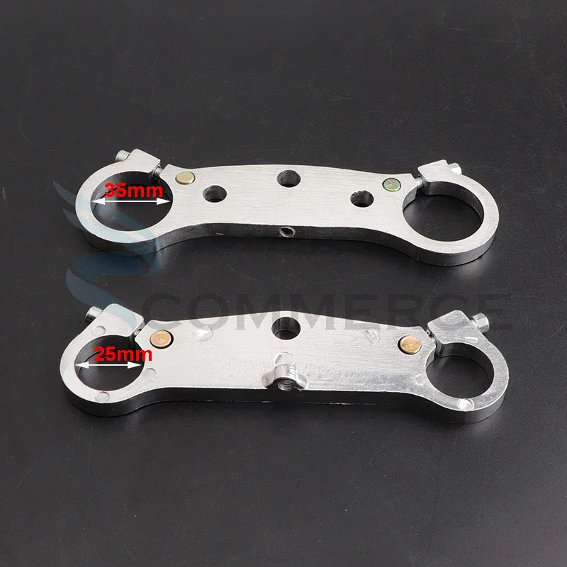 47cc 49cc Mini Moto Dirt Bike Front Fork Inverted Shock Absorber Direction Device with 25mm/35mm Upper And Lower Plate